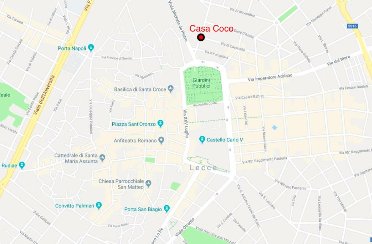 Casa Coco Lejlighed Lecce Eksteriør billede